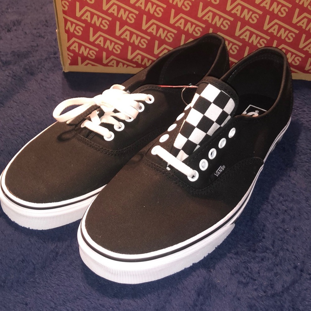 Checker Tape (black/white) Men’s Vans